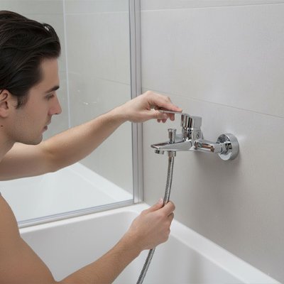 Mitigeur douche homme ajuste eau