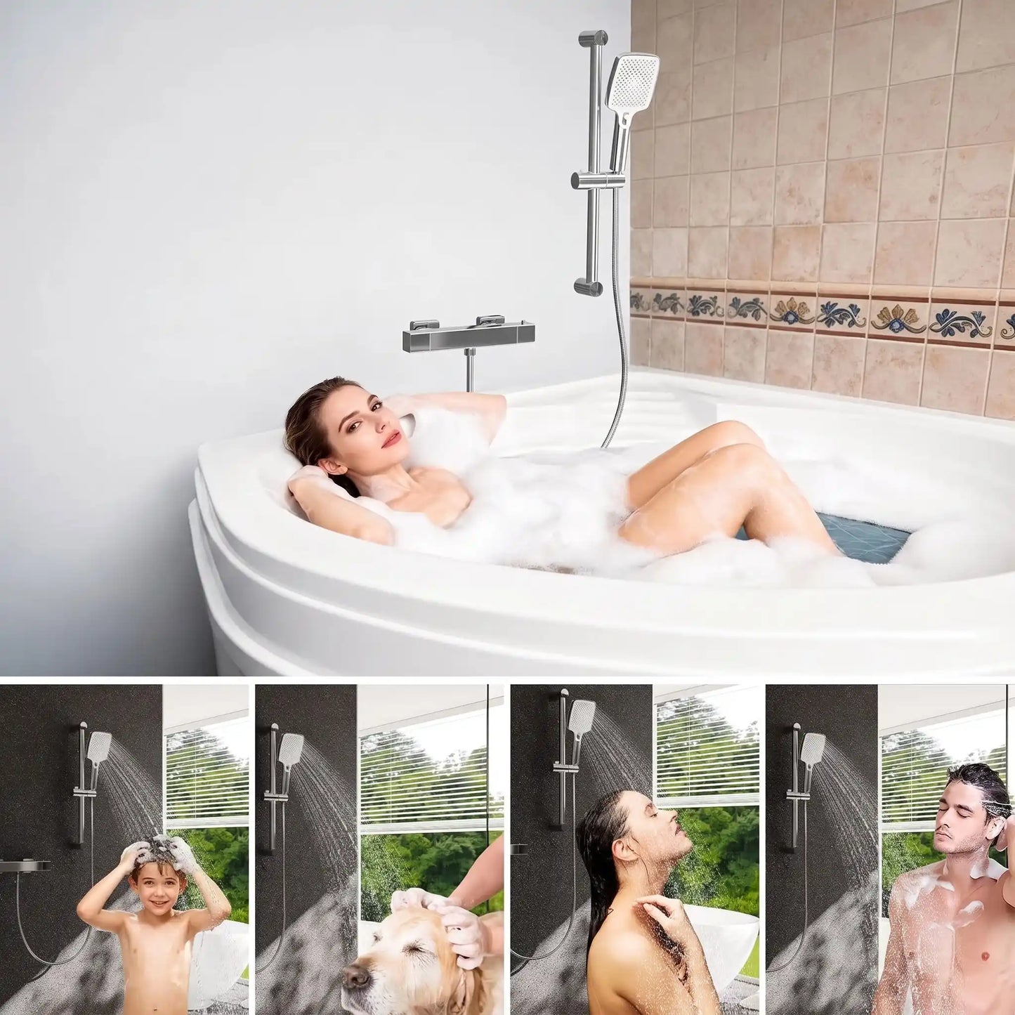 mitigeur thermostatique douche | température sécuritaire