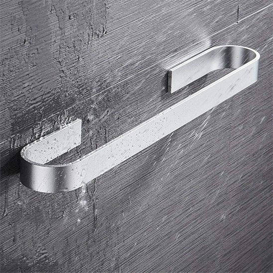 Porte serviette salle de bain mural dans douche
