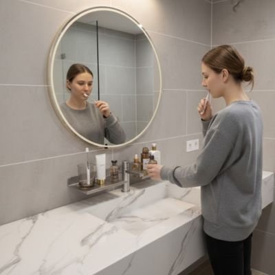Étagère salle de bain 